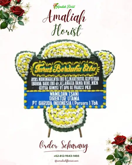 Papan Bunga Duka Padang Pariaman